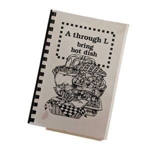 A Through L Bring Hot Dish (1991) Cookbook United Lutheran Church Eugene Oregon